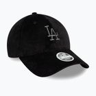 Cappello da baseball New Era Diamante Velour 9Forty Los Angeles Dodgers nero