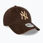 Cappello da baseball New Era Two Tone Cord 9Forty New York Yankees marrone scuro