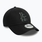 Cappello da baseball New Era Team Outline 9Forty Los Angeles Dodgers nero