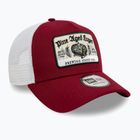 Cappello da baseball New Era NE Vintage Trucker rosso scuro
