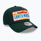 Cappello da baseball New Era License Plate Eframe verde scuro