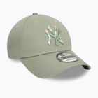 Cappello da baseball New Era Camo Infill 9Forty New York Yankees verde pastello