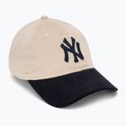 Cappello da baseball New Era Block Cord 9Twenty New York Yankees beige chiaro