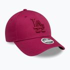 Cappello da baseball New Era Metallic Logo 9Forty Los Angeles Dodgers rosso scuro