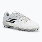 SKECHERS Razor 1.5 Td Jr FG scarpe da calcio per bambini bianco/argento