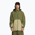 Giacca da snowboard uomo Volcom Longo GTX dark olive