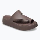 Crocs Getaway Platform Toe Loop tartufo infradito da donna