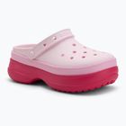 Zoccoli Crocs Classic Stacked Clog dragon fruit