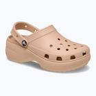 Ciabatte donna Crocs Classic Platform Clog pink caramel