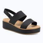 Sandali da donna  Crocs Brooklyn Matte Wrap Low Wedge black/cashew