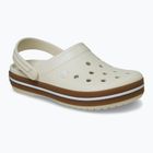 Ciabatte per bambini Crocs Crocband Gum summit white