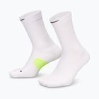 Calzini Nike Running Midweight Crew white/volt/black