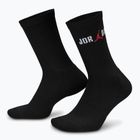 Calze  Jordan Everyday Crew 1 pair black/white/university red