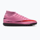 Scarpe da calcio uomo Nike Mercurial Superfly 10 Club TF magic flamingo/nero/total crimson
