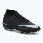 Scarpe da calcio uomo Nike Mercurial Superfly 10 Club FG/MG nero/blu ghiaccio