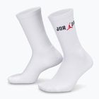 Calze  Jordan Everyday Crew 1 pair white/black/university red
