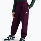 Pantaloni per bambini Nike Sportswear Club Fleece burgundy/burgundy/white