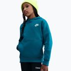 Felpa per bambini Nike Sportswear Club Fleece Green Abyss/White