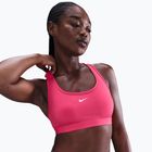 Reggiseno sportivo Nike Swoosh Light Support rush pink/white