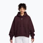 Felpa da donna Nike Sportswear Phoenix Fleece Oversized burgundy crush/sail