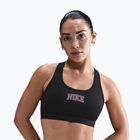 Reggiseno sportivo Nike Swoosh Medium Support black