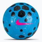 Pallone da calcio Nike Academy blue glow/black/pink blast taglia 5