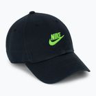 Berretto con visiera Nike Club Unstructured Futura Wash black/mean green