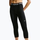 Leggings da donna Nike Pro Mid-Rise Crop black/white