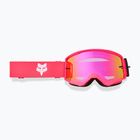 Occhiali da ciclismo Fox Racing Main Core spark pink/clear