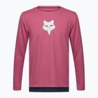 Maglia a maniche lunghe da ciclismo per bambini Fox Racing Ranger Fox Head Jr berry