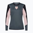 Longsleeve da ciclismo da donna Fox Racing Defend Creation LS deep cobalt