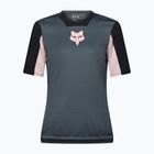 Maglia da ciclismo donna Fox Racing Defend Jersey Creation SS deep cobalt