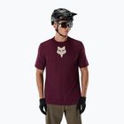 Maglia da ciclismo uomo Fox Racing Ranger Fox Head SS dark maroon