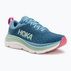 Scarpe da corsa da donna HOKA Gaviota 5 blu alpino/jadeite