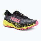 Scarpe da corsa da donna HOKA Speedgoat 6 nero/rosa neon