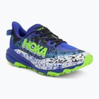 Scarpe da corsa per bambini HOKA Speedgoat 6 night sky/neon lime