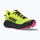 Scarpe da corsa da uomo HOKA Challenger 8 neon hoka citrus/nero