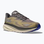 Scarpe da corsa uomo HOKA Clifton 9 GTX gravel/eggshell