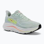 Scarpe da corsa da donna HOKA Clifton 10 sea glass/neon flame