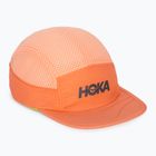 Cappellino con visiera HOKA Trail Race neon cantaloupe