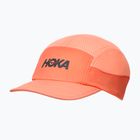 Cappellino con visiera HOKA Trail Race neon cantaloupe