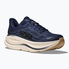 Scarpe da corsa uomo HOKA Bondi 9 Wide midnight blue/varsity navy