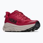 Scarpe da corsa uomo HOKA Challenger 8 red agate/river rock grey