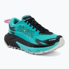 Scarpe da corsa donna HOKA Mafate 5 black/electric aqua