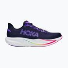 Scarpe da corsa uomo HOKA Mach 7 carbon black/cosmic purple