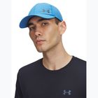 Cappellino da uomo con visiera Under Armour Launch blue/atlantis/blue atlantis/reflective