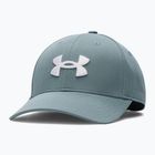 Cappellino da baseball uomo Under Armour Blitzing Adj jasper blue/white/white