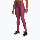 Leggings donna Under Armour Tech Wordmark Tape fuchsia dusk/black/white