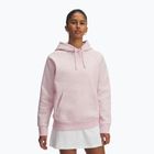 Felpa donna Under Armour Rival Fleece Hoodie prime pink light heather/prime pink