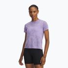 Maglietta da corsa da donna Under Armour Launch Jacquard trasparente/riflettente